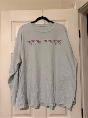 Vintage John Mayer Sob Rock Light Blue Long-Sleeve T-Shirt
